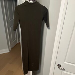 Zara Dark Olive Dress